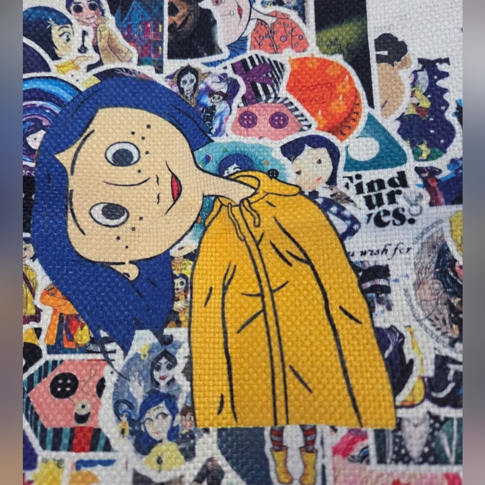 NEW Coraline Themed Tote Bag - Picture 2 of 7